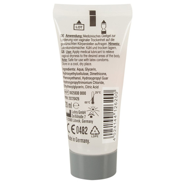 Gel lubrifiant PERFORMANCE à base d'eau et de silicone, végétalien 20ml 